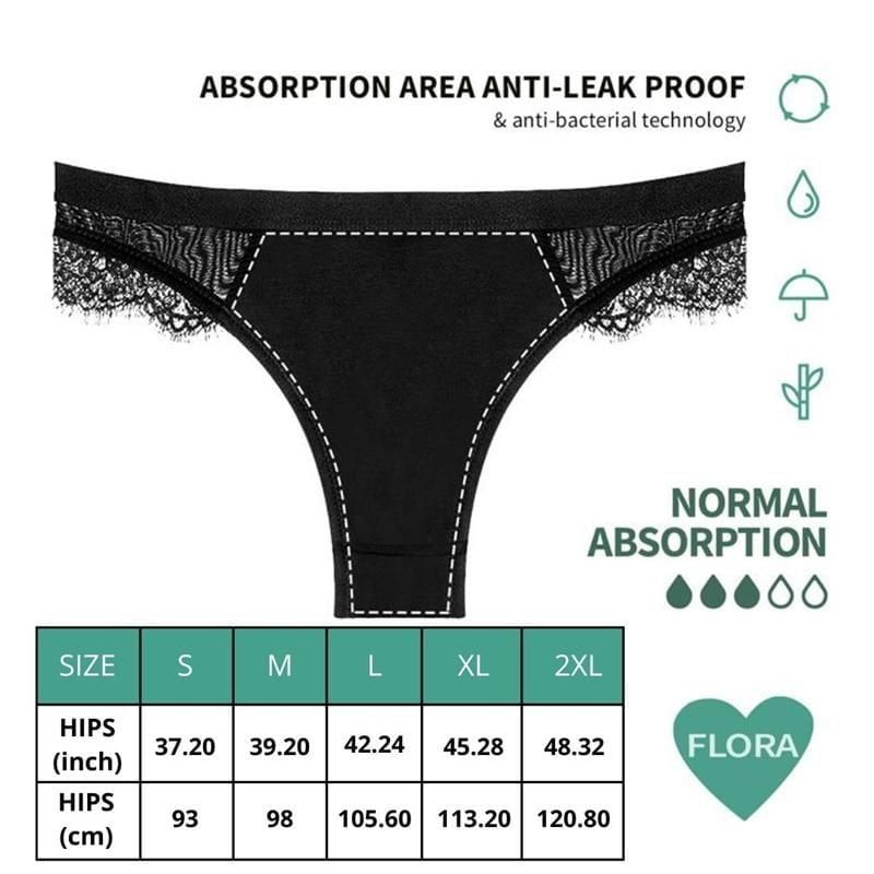Adalet Eco Period Braga Menstrual Normal medidas Bragas menstruales