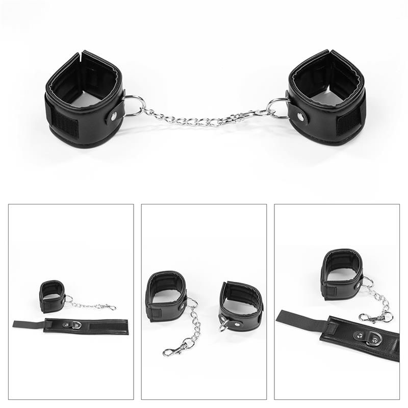 LoveToy Kit Bondage Deluxe Vibrador esposas kit bondage esposas