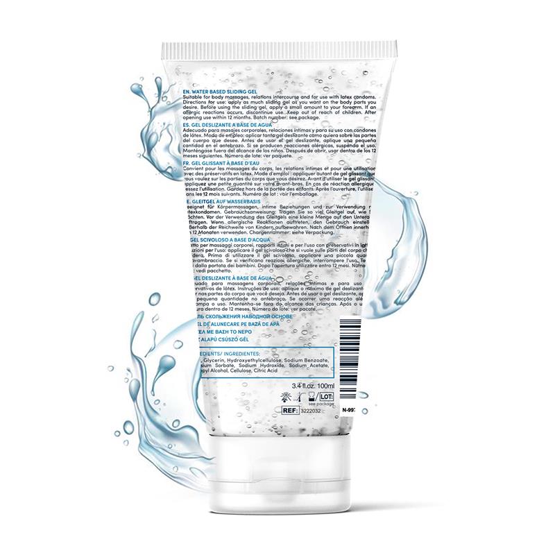 Lubricante base agua alta calidad 100ml info información sobre lubricante a base de agua