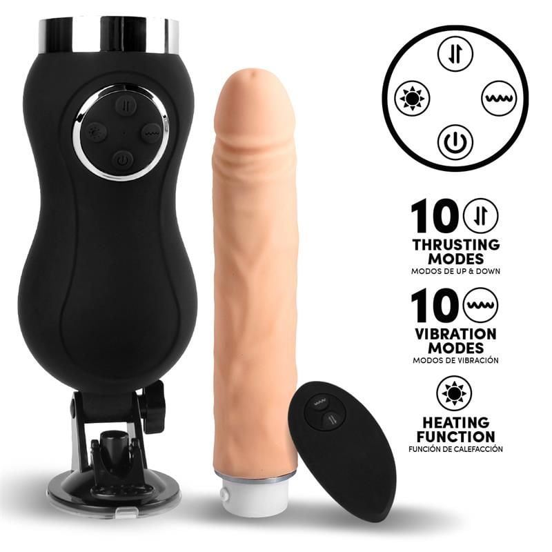 IntoYou BDSM Sex Machine Vibración, Thrusting, Calor modos vibracion consolador vibrador bdsm