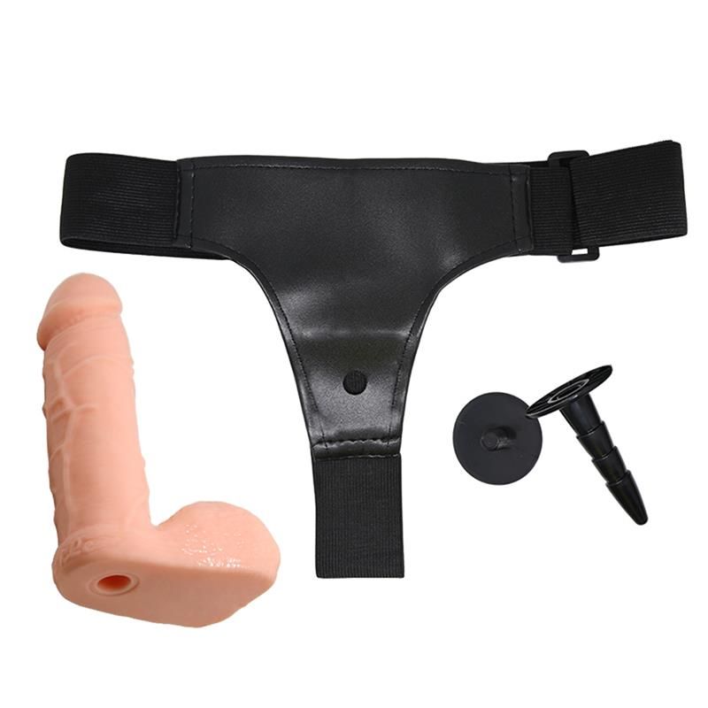 Flaxy arnes con dildo flexible desmontado arnes sexual desmontado