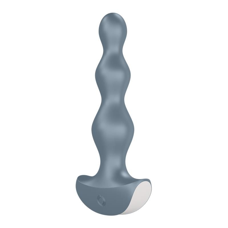 Vibradores Satisfyer Plug Anal con Vibración Lolli Plug 2 Ice trasera plug anal vibrador gris