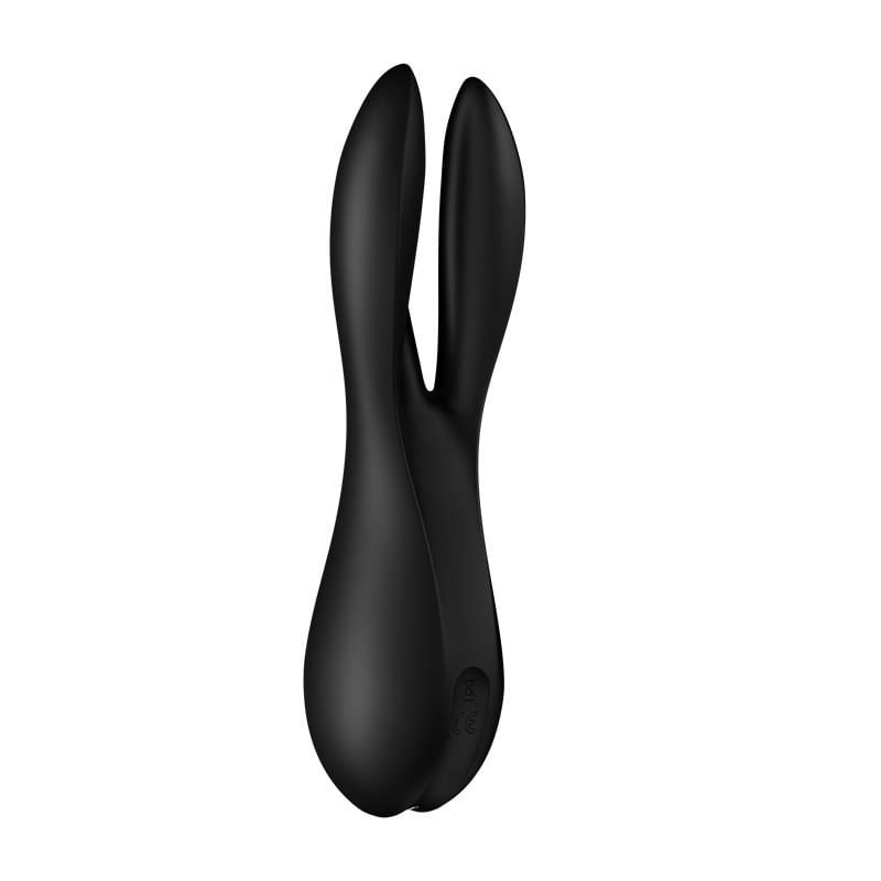 Satisfyer Vibrador Threesome 2 Negro izquierda vibrador satisfyer negro